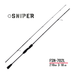 Fujin Sniper 210cm 3-18gr Light Spin Kamış - 1