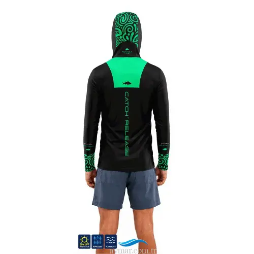 Fujin Valhalla Algea S26 Black Green - 3
