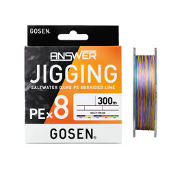 Gosen Jigging Answer PE 8 Multicolor Örgü İp 300mt - 1