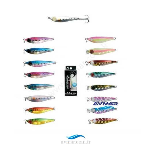 Hayabusa FS410 Jack Eye Jig 18g Metal Yem
