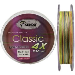 Kendo Classic 4X 300m Multicolor Örgü İp Misina - 2