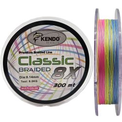 Kendo Classic 8X 300m Multicolor Örgü İp Misina - 2