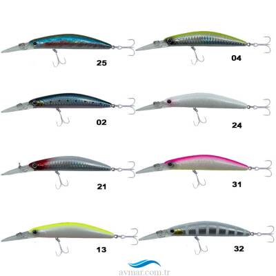 Kendo Deep Minnow 95mm 13g Suni Yem - 1