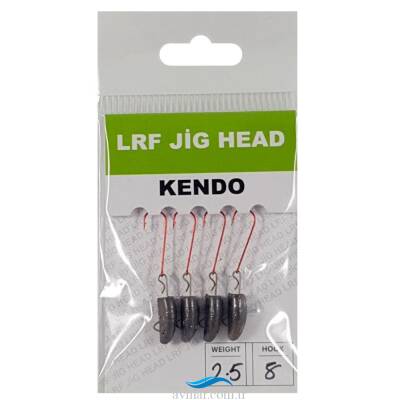 Kendo Hareketli Lrf Jig Head Kırmızı İğneli - 1