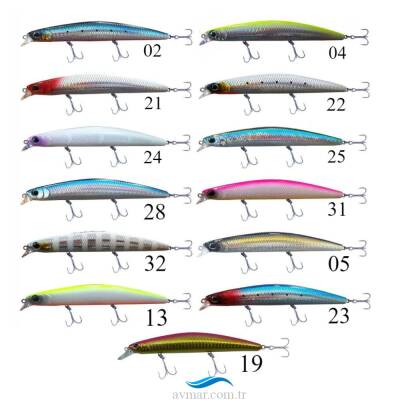 Kendo Seabass Minnow 125F 19g Suni Yem - 1