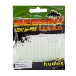 Kudos Chia Worm 4,5cm Silikon Yem - 2