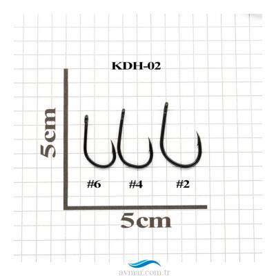 Kudos KDH-02 Sazan İğnesi 10 Adet - 2