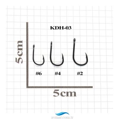 Kudos KDH-03 Sazan İğnesi 10 Adet - 2