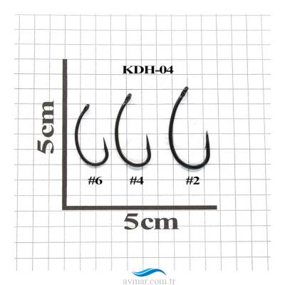 Kudos KDH-04 Sazan İğnesi 10 Adet - 2