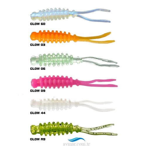 Kudos Tail Worm 4,5cm Silikon Yem