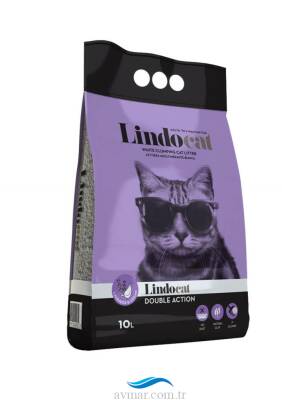 Lindocat 10Lt İnce Taneli Kedi Kumu Lavanta Argan - 1