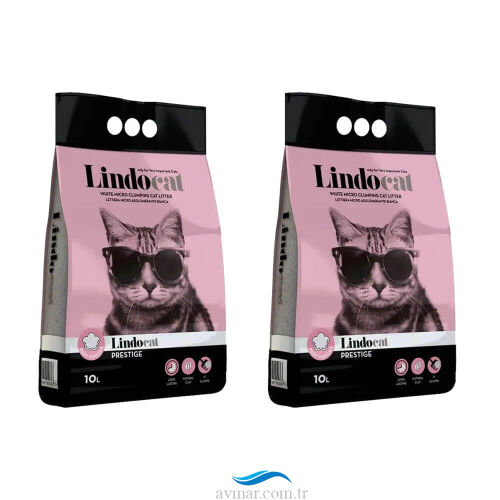Lindocat 10Lt Kedi Kumu Baby Powder 2 Adet