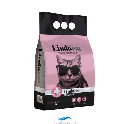 Lindocat 5Lt İnce Taneli Kedi Kumu Baby Powder