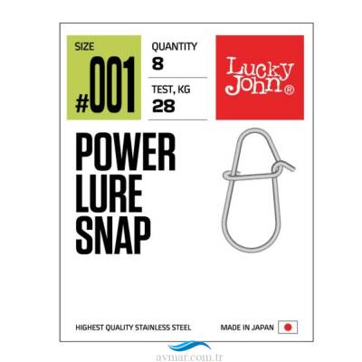 Lucky John Klips 5126 Power Lure Snap - 1