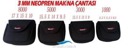 Mela Fish Neopren Makine Çantası 3mm - 2