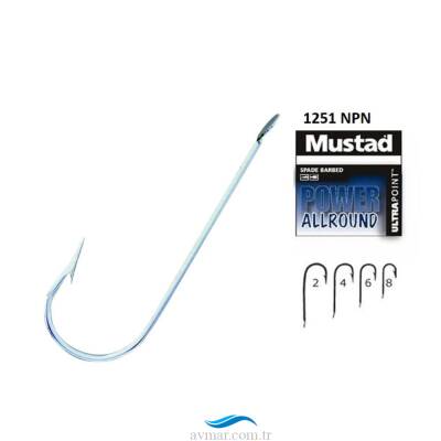 Mustad 1251NPN Olta İğnesi - 1