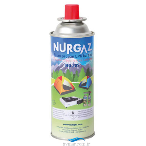 Nurgaz 220gr Vidalı Kartuş