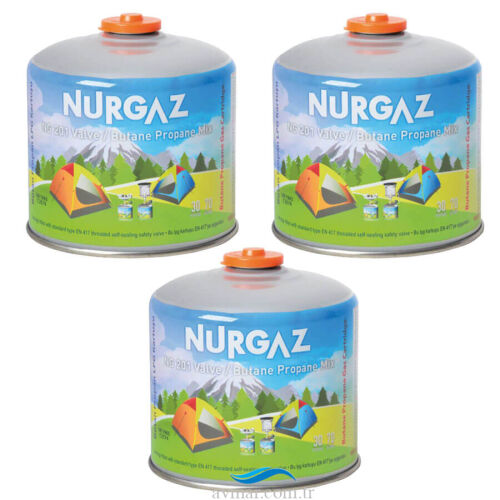 Nurgaz 450gr Vidalı Kartuş 3 Aadet
