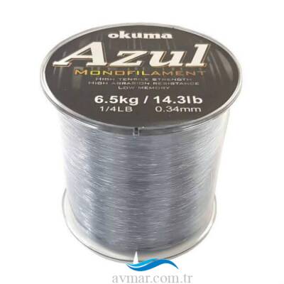 Okuma Azul Light Grey Monofilament Misina- - 1