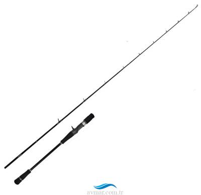 Okuma Cavalla Cast 6''8'' 203cm M 50-150GR 1+1 Parça Slow Jigging Kamışı - 1