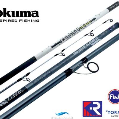 Okuma Cedros CJ-S-4203H 100-200g 3P Surf Kamışı - 2