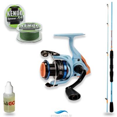 Okuma Fuel 1000+Fuel 213cm 0-8gr Atarlı Lrf Seti - 1