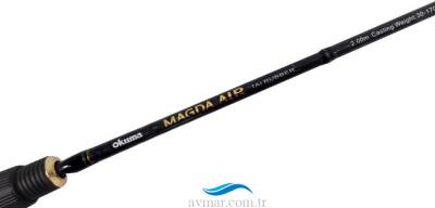 Okuma Magda Air 200cm 30-170g Tai Rubber Baitcasting Olta Kamışı - 2