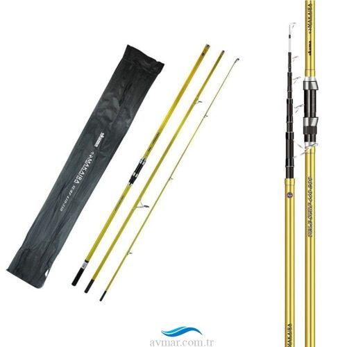 Okuma Makaira Surf 430cm 100-250gr Yellow Surf Kamışı