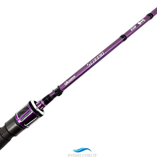 Okuma Scorpio 244cm EGI:2.5-3.5 PE:0.8-1.5 2 Parça Olta Kamışı (1)