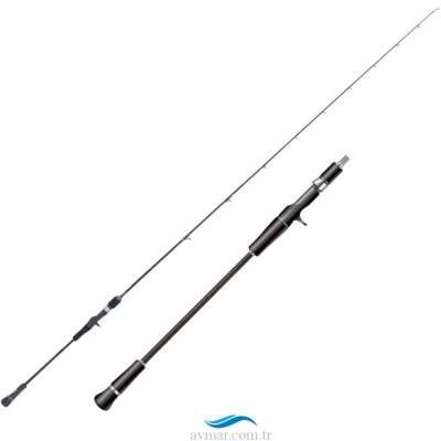 Okuma Tesoro TSR-C-662M PE2 198cm 40-150g 2P Slow Jig Kamışı - 1