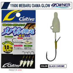 Owner 11606 Cultiva Lrf Jig Head Fosforlu - 1