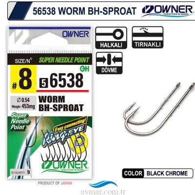 Owner 56538 Worm Bh Sproat İğne - 1