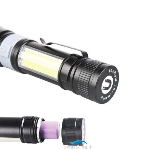 Panther PT-4018 Usb Şarjlı El Feneri (1)
