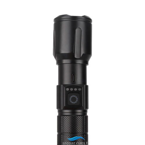 Panther PT-4111 Usb Şarjlı El Feneri - 3