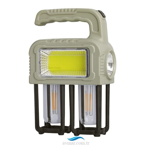 Panther PT-6219 Usb Şarjlı Solar El Feneri