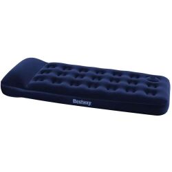 Bestway Pavillo 67224 Twin 188x99x28cm Pompalı Mavi Şişme Yatak - 1