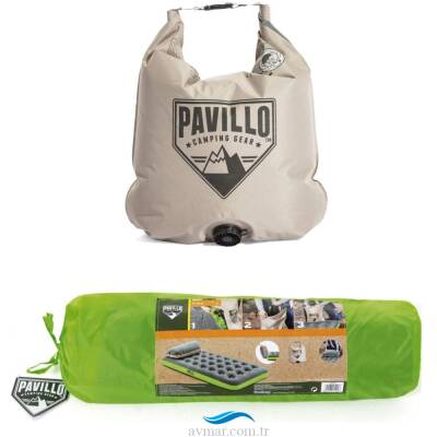 Pavillo 67619 Roll-Relax Twin 188*99*22cm Şişme Yatak - 4