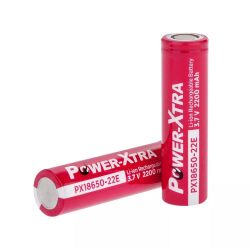 Power-Xtra PX18650-22E 3.7V 2200mAh Li-ion Şarjlı Pil - 1
