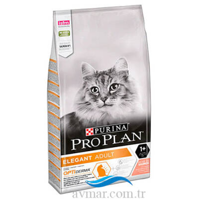 Proplan Elegant Somonlu Yetişkin Kedi Maması 3kg - 1