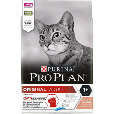 Proplan Somon Ve Pirinç Yetişkin Kedi Maması 3kg - 1