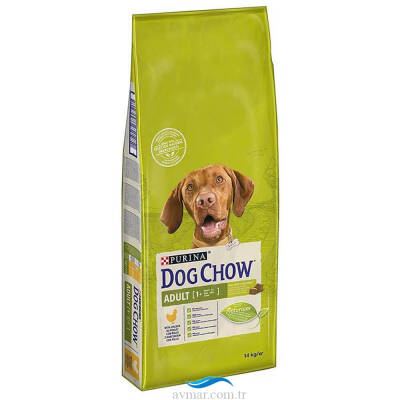 Purina Dog Chow Adult Yetişkin Tavuklu Köpek Maması 14kg - 1