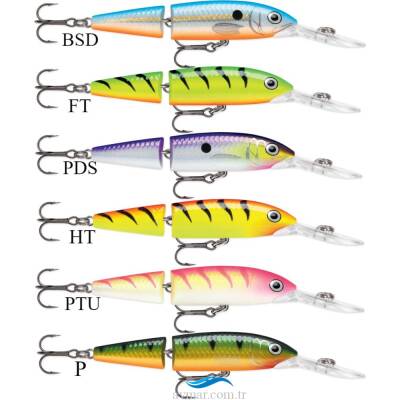 Rapala Jointed Deep Husky Jerk 12cm 14g Suni Yem - 2