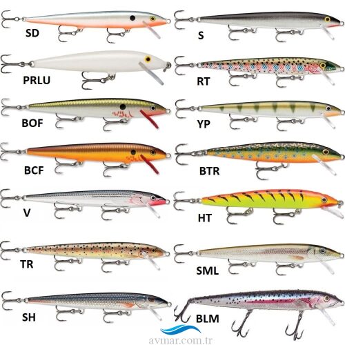 Rapala Original Floating 11cm 6gr Sahte Balık (1)