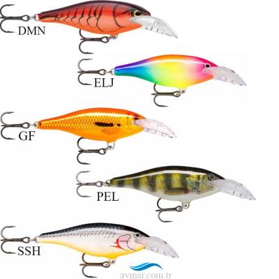 Rapala Scatter Rap Shad Deep 7cm 7g Suni Yem - 1