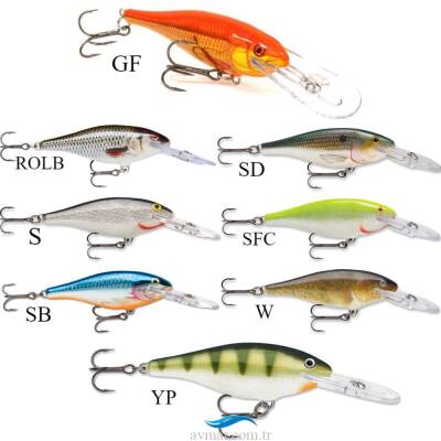 Rapala Shad Rap 7cm 8g Suni Yem - 1