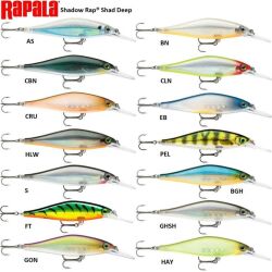 Rapala Shadow Rap Shad Deep 9cm 12g Suni Yem - 1