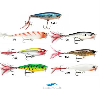 Rapala Skitter Pop Saltwater 12cm 40g Suni Yem - 2