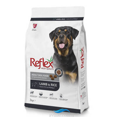 Reflex Kuzu Etli Yetişkin Köpek Maması 3kg - 1