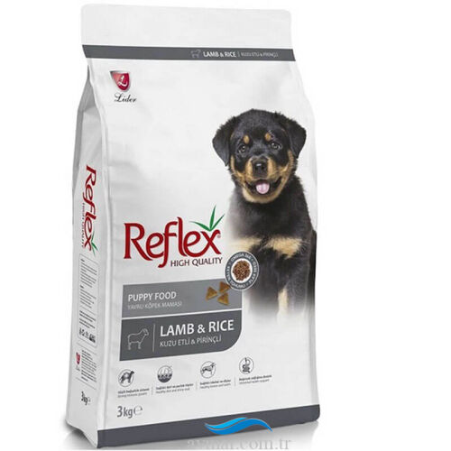 Reflex Puppy Kuzu Etli Yavru Köpek Maması 3kg