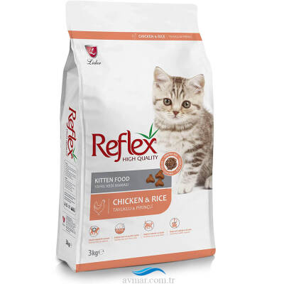 Reflex Tavuklu Yavru Kedi Maması 3Kg - 1